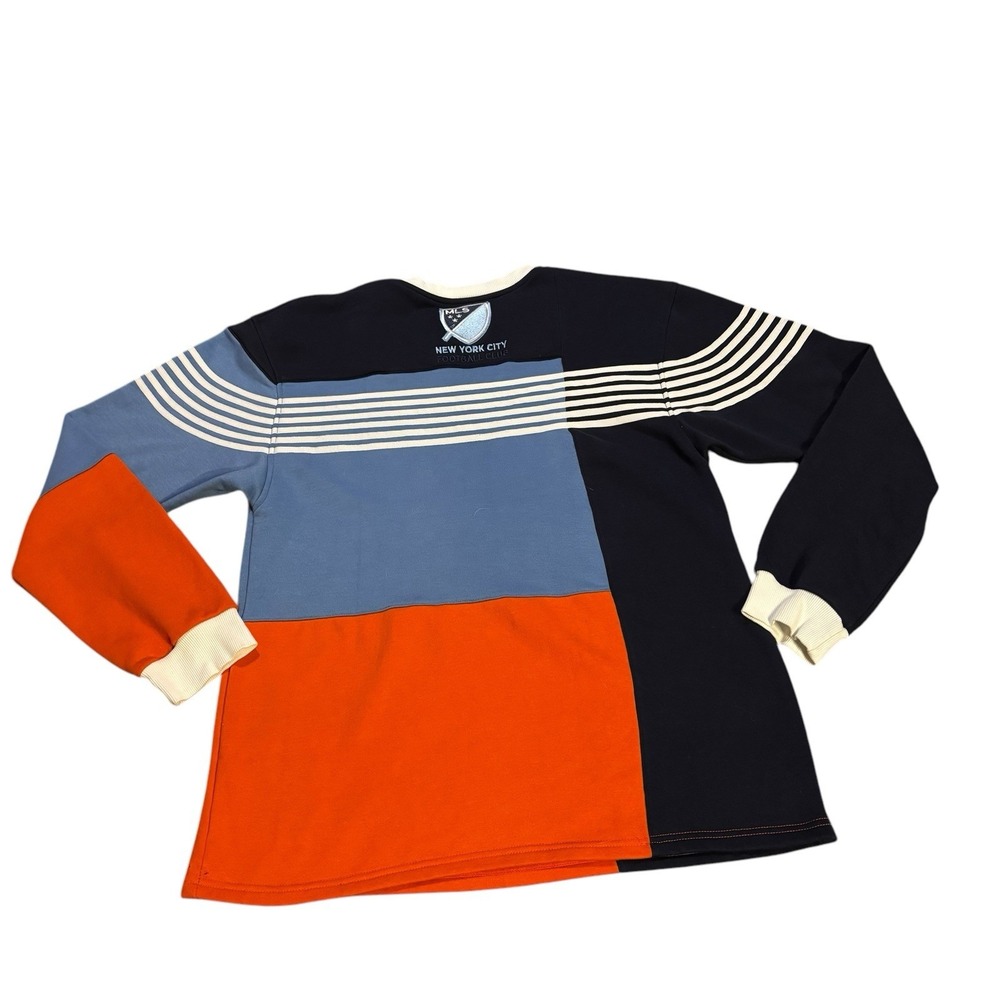 Grungy Gentlemen New York City FC Crewneck Sweater Multicolor Mens‎ XL MLS - Picture 7 of 12